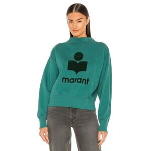 Isabel Marant Etoile Moby Sweatshirt Mint Green - 36/4